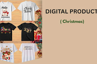 design basic seasonal custom tshirts using canva