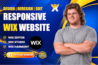 design wix harmony website wix studio website or redesign wix harmony ai