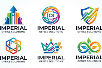 create a professional sample, office, and imperial logo