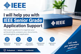 help organize references for your ieee senior grade application
