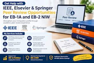 secure peer review opportunities with ieee, elsevier springer for eb1a o1 visa