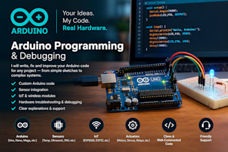 arduino programming and debugging
