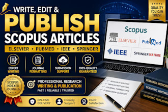 write format publish scopus articles ieee elsevier springer  pubmed submissions