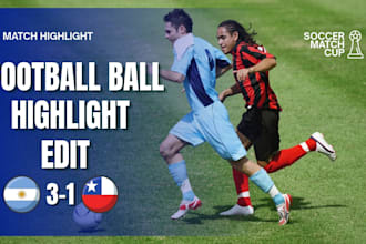 create monetizable football highlight video editing