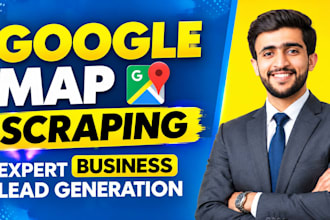 targeted b2b lead generation prospect email list building google maps scraping