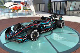 design custom livery for fivem ems, police, sports vehicles