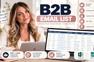 build a targeted b2b email list