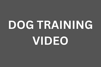 do dog training video to train your dog