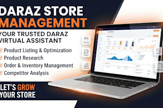 manage your daraz store and optimize product listings