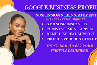 fix suspended google my business gmb reinstatement and appeal issues