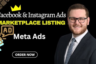 set up, manage fb ads,use fb marketplace to promote your brand