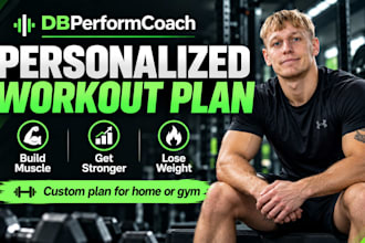 create a personalized workout plan for your fitness goals