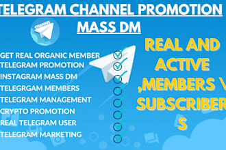 grow crypto telegram promotion, crypto telegram marketing, telegram subscribers