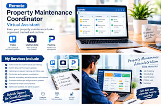 manage maintenance tracking, trello, and contractor