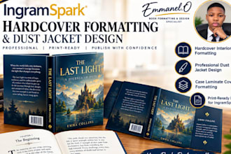 format ingramspark hardcover interiors and design dust jackets
