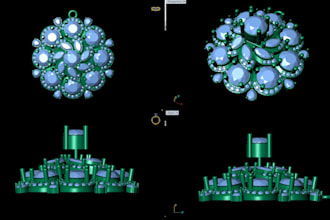 design realistic 3d jewelery models for brands and jewelers