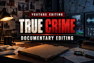 edit true crime videos for youtube documentaries