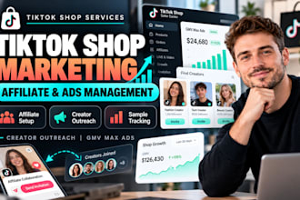setup tik tok shop manage tiktok shop ads tiktok affiliate tiktok shop marketing