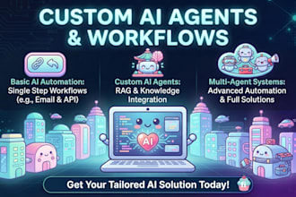 build custom ai agents and automated ai workflows