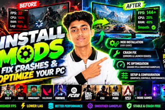 install mods, fix, and optimize your PC games
