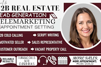 be your b2b cold caller and appointment setter