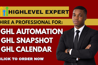 ghl automation ghl snapshot ghl calendar ghl ai agent ghl saas