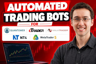 develop an automated trading bot for quantower, ctrader, ninja trader, mt4, mt5