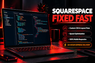 fix squarespace website errors custom css or squarespace speed up