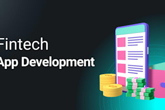 promote fintech app, finance app, crypto wallet app and banking app