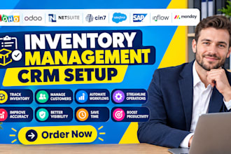 do inventory management zoho odoo netsuite cin7 salesforce sap inflow monday CRM