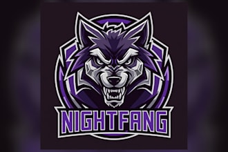 design a twitch mascot logo for streamers and esports