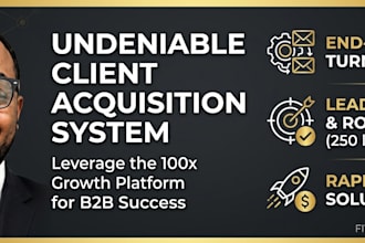 setup a turnkey cold email engine with b2b leads