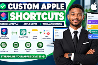 create custom apple shortcuts with chatgbt ai apple notes task automation