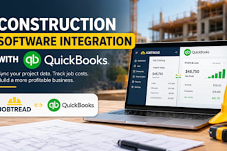 integrate construction software with quickbooks for job costing