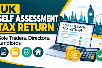 prepare and file your UK self assessment hmrc tax return