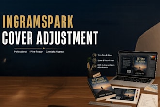adjust your existing book cover for ingramspark print