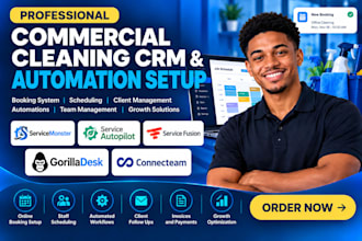 setup servicemonster service autopilot service fusion gorilladesk CRM connecteam