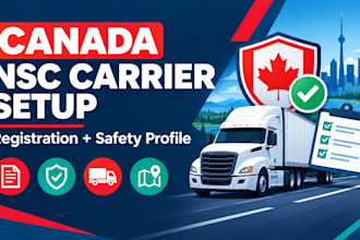 set up your canada nsc carrier registration and safety profile
