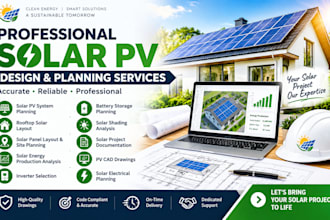 design solar pv systems, layouts, and permit plans rooftop solar