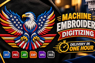 digitize your logo into a machine embroidery file