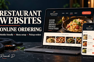 build a professional restaurant website with online ordering