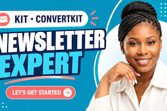 setup convertkit newsletter convertkit email sequence expert kit landing page