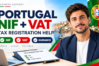 register a company in portugal, setup lda, vat and get nif business setup