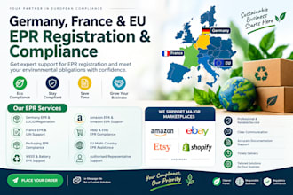 do germany france eu epr registration, lucid, weee and amazon epr compliance