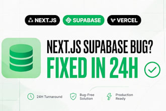 fix next js, supabase, postgresql, auth and rls bugs