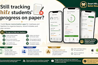 build a quran hifz app for madrasas to track student memorization