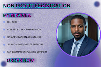 help with US nonprofit formation and 501c3 tax exemption