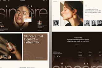 skincare cosmetic website skincare shopify store skincare beauty shopify store