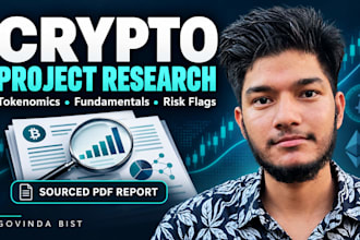 research crypto projects with tokenomics and risk analysis reports