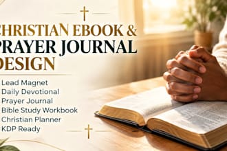 write christian devotional ebooks and prayer journals